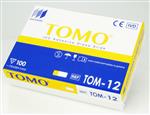 5081Y | TOMO Adhesive Microscope Slide, Yellow painted end